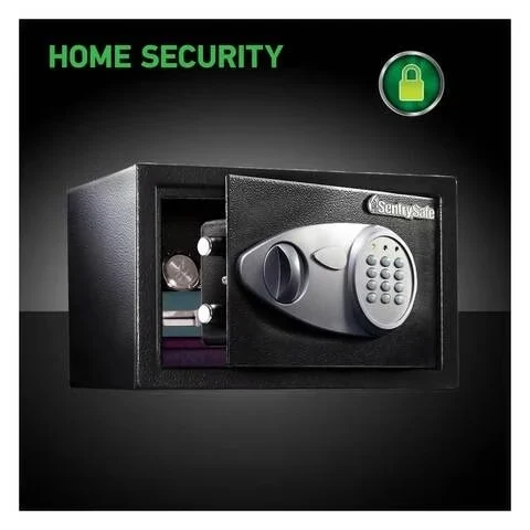 Sentrysafe Digital Security Safe With Digital Keypad Black 7kg