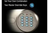 Sentrysafe Digital Security Safe With Digital Keypad Black 7kg