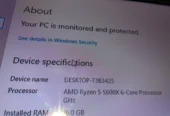 Gaming PC – AMD Ryzen 5 5600X 3.7 GHz, RTX 3060 Ti, 1TB NVME