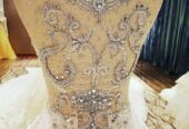 wedding long dress for bridal