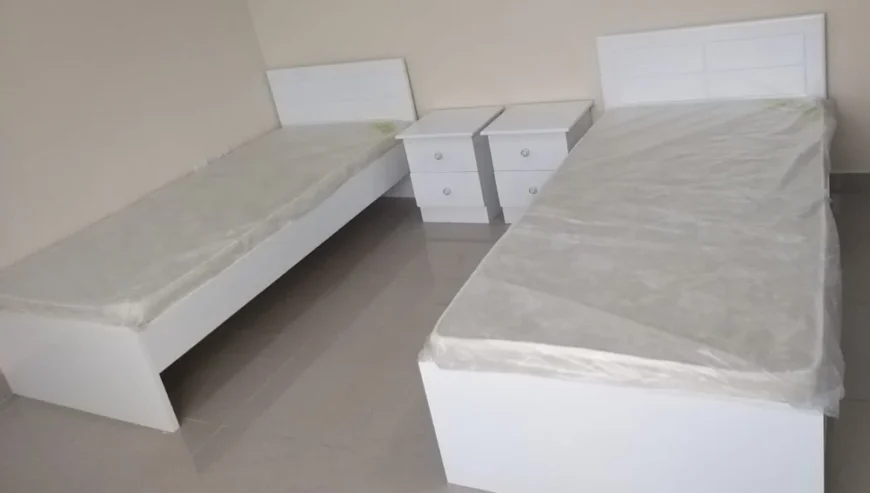 New Single Bed , metal bed , wood