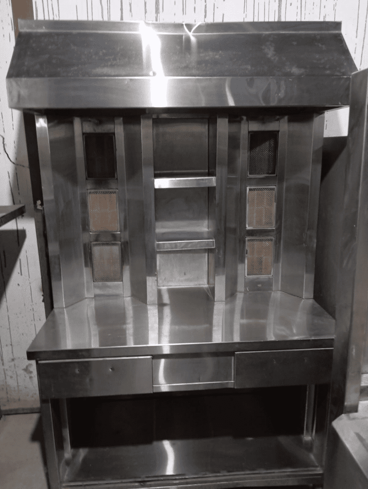 Shawarma machine double