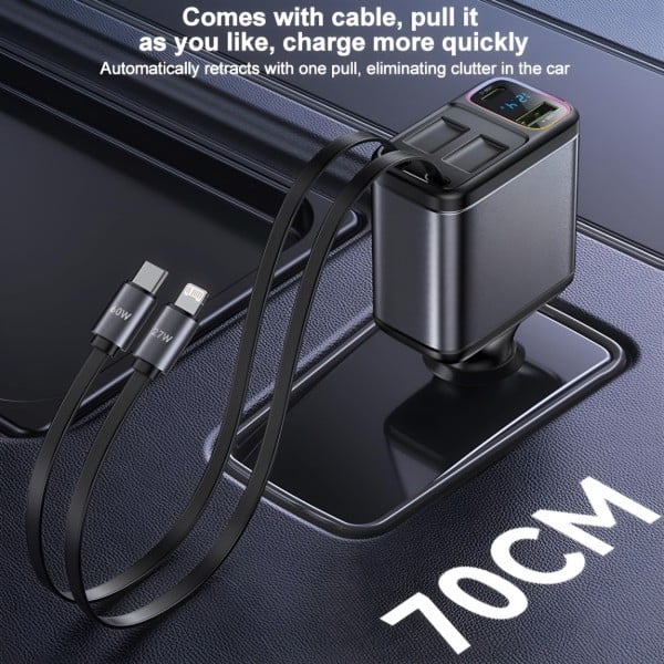 Yesido 117W Fast Car Charger