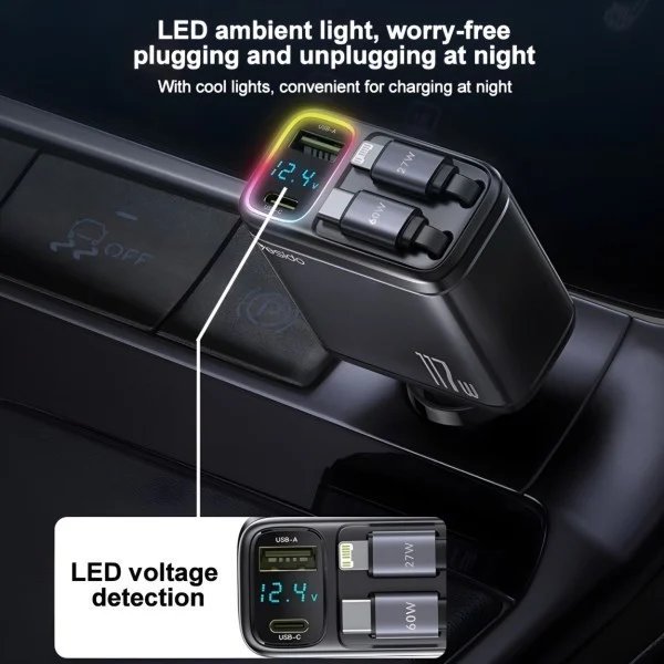 Yesido 117W Fast Car Charger