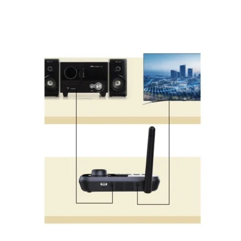 Porodo 3in1 Transmitter Receiver