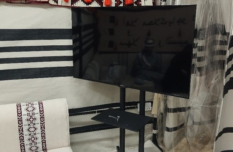 Television Stand with Wheels