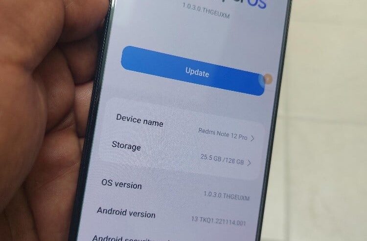Redmi note 12 pro