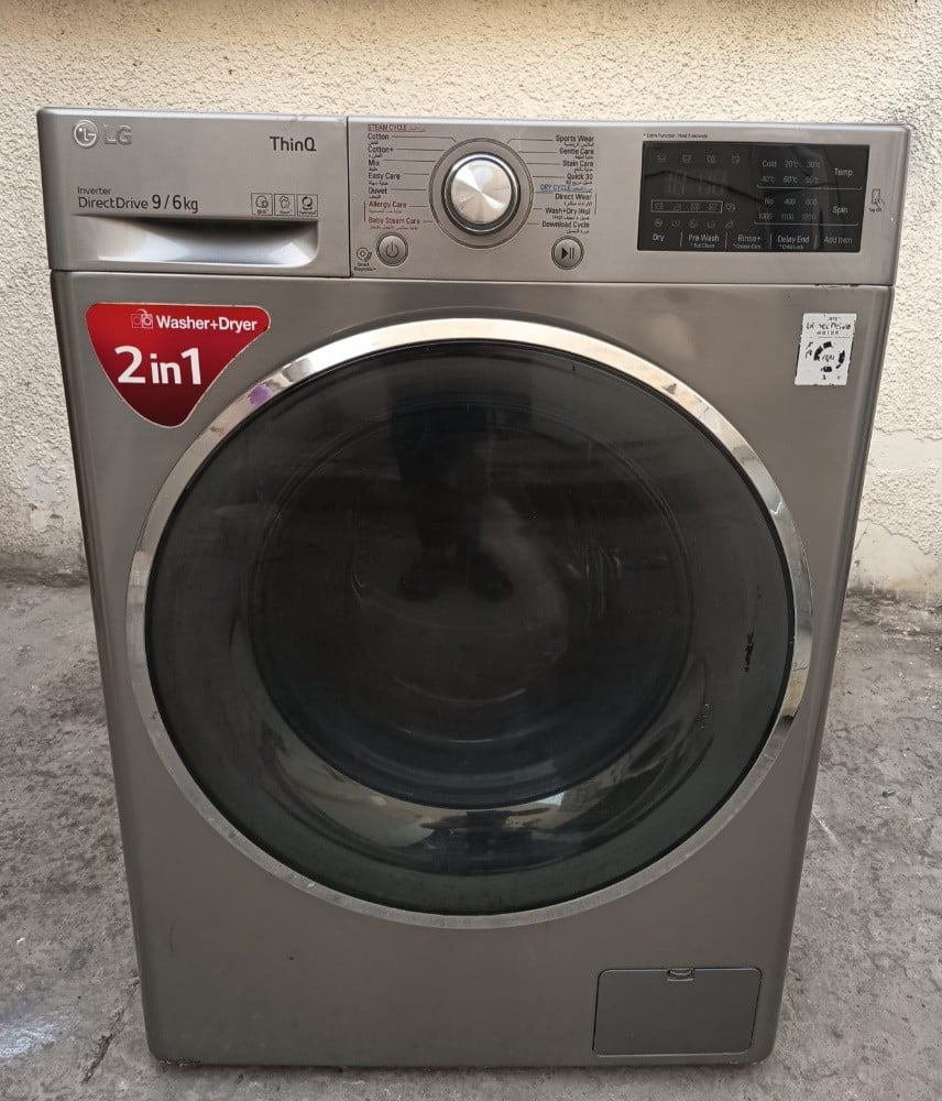 LG 9kg/ 6kg wahing machine