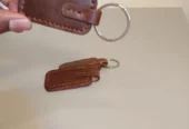 leather key holder