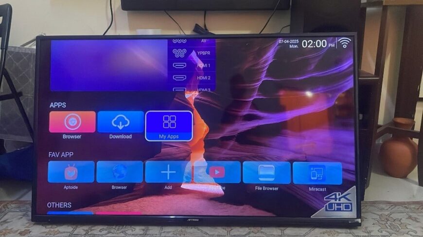 50 inch smart android 4k tv