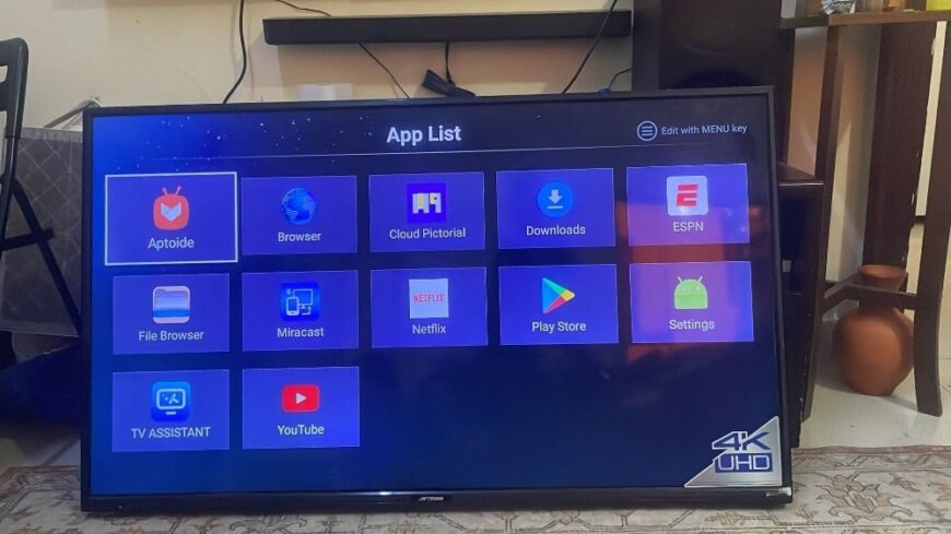 50 inch smart android 4k tv