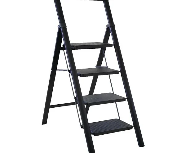 Green Lion Foldable Ladder -Black