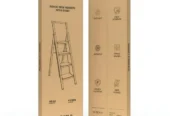 Green Lion Foldable Ladder -Black