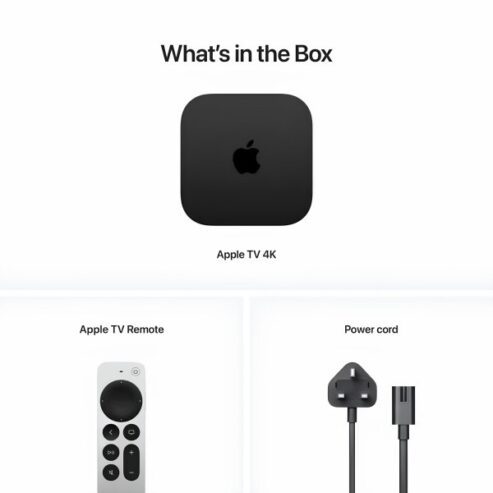Apple TV 4K WiFi + Ethernet 128GB
