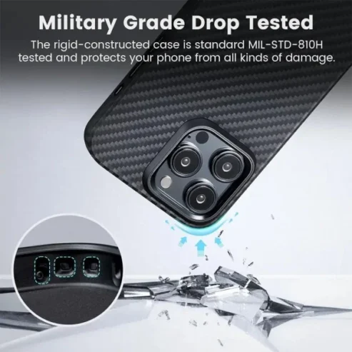 PITAKA Fiber Case iPhone 15ProMax