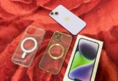 IPHONE 14 PURPLE 128GB WITH BOX