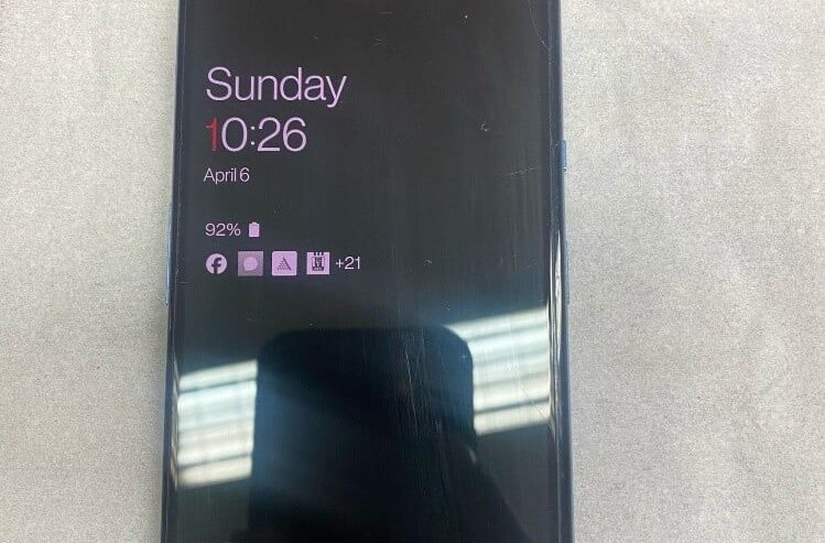 OnePlus 7t glacier blue 256 GB