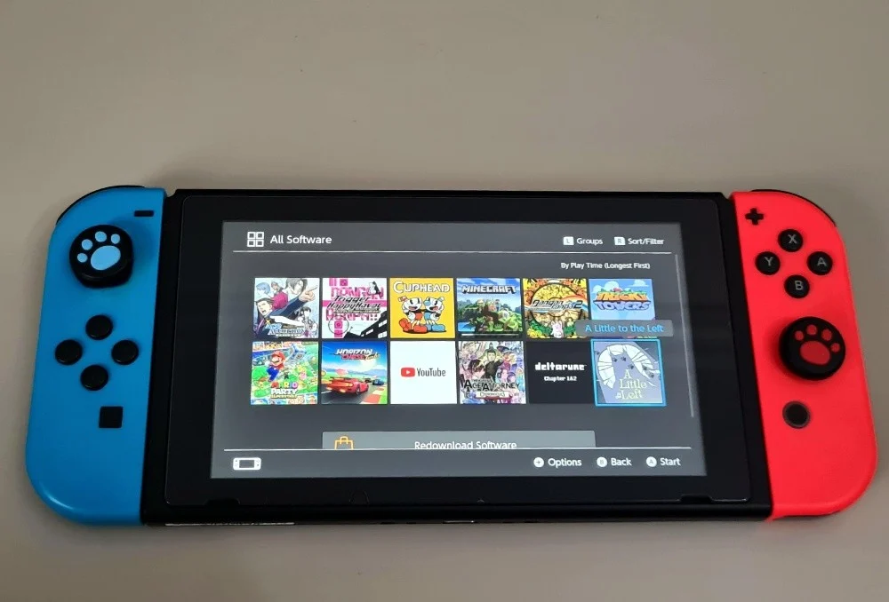 Nintendo switch with 11 games