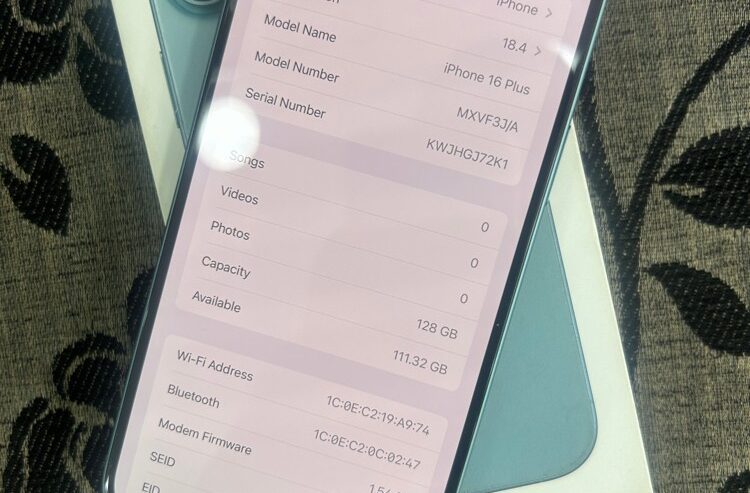 Apple iPhone 16 Plus | 128GB