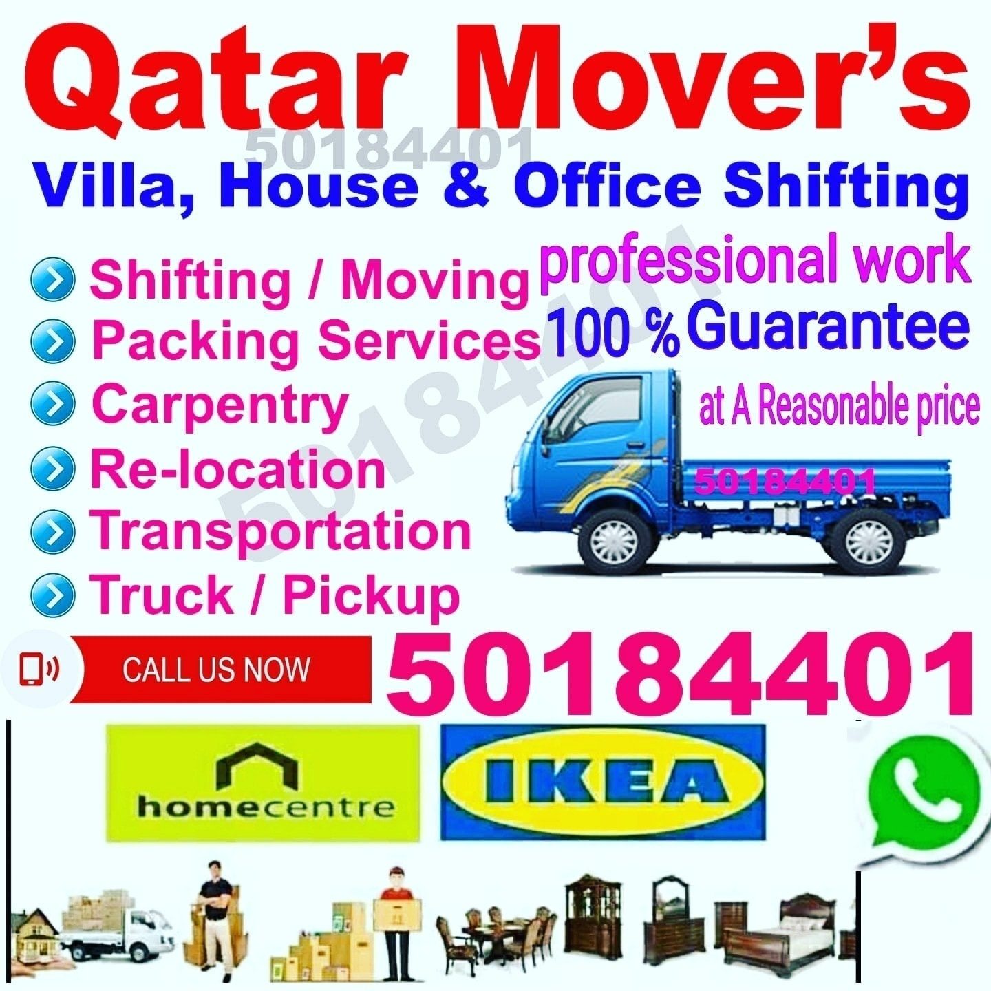 Qatar moving shifting severe