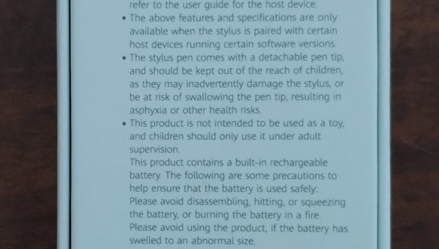 M pencil stylus huawei 3rd gen CD54S  tab
