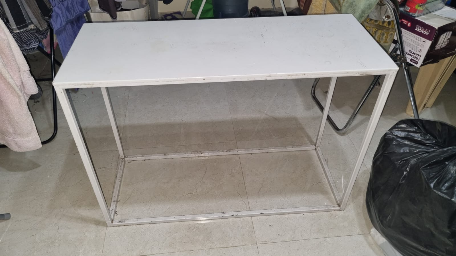 House hold items sale for cheap rate ( Table, Bucket, Chair, Curtain rod, Wifi router etc..