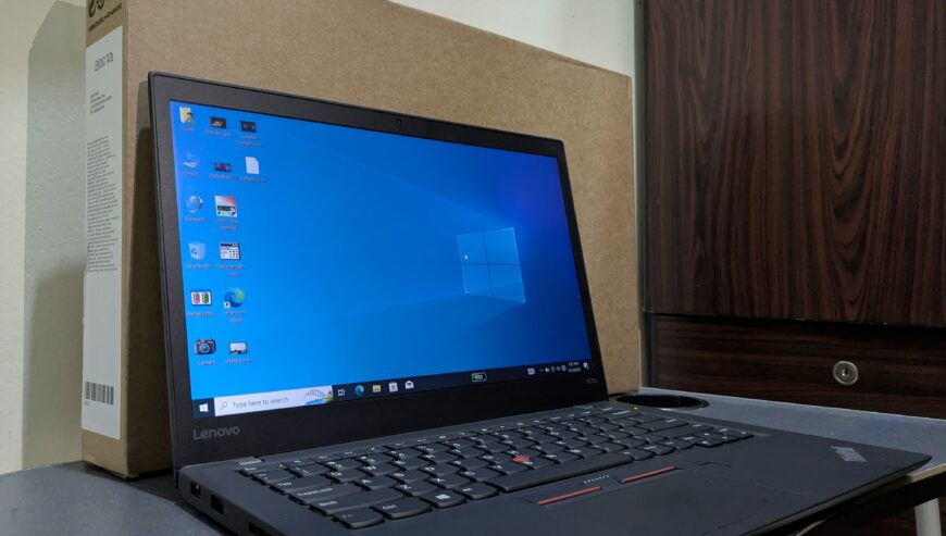 Brand New Condition Lenovo Finger Print And Face Lock ThinkPad Business And Gaming Laptop. T470s core i7/6th gen/20GB Ram/512GB NVME SSD