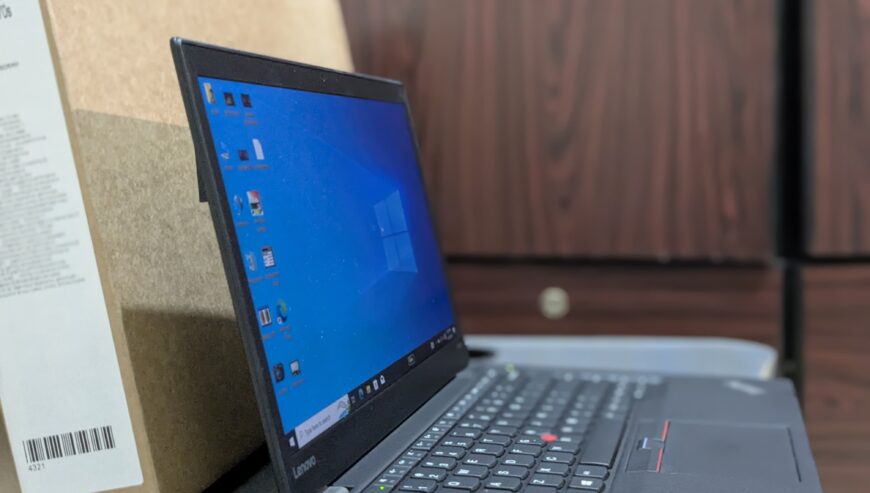Brand New Condition Lenovo Finger Print And Face Lock ThinkPad Business And Gaming Laptop. T470s core i7/6th gen/20GB Ram/512GB NVME SSD