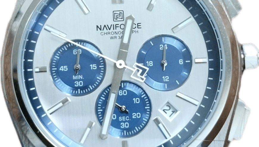 Brand new mens original Naviforce chronograph watch for sale