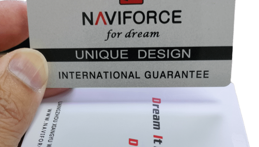 Brand new mens original Naviforce chronograph watch for sale