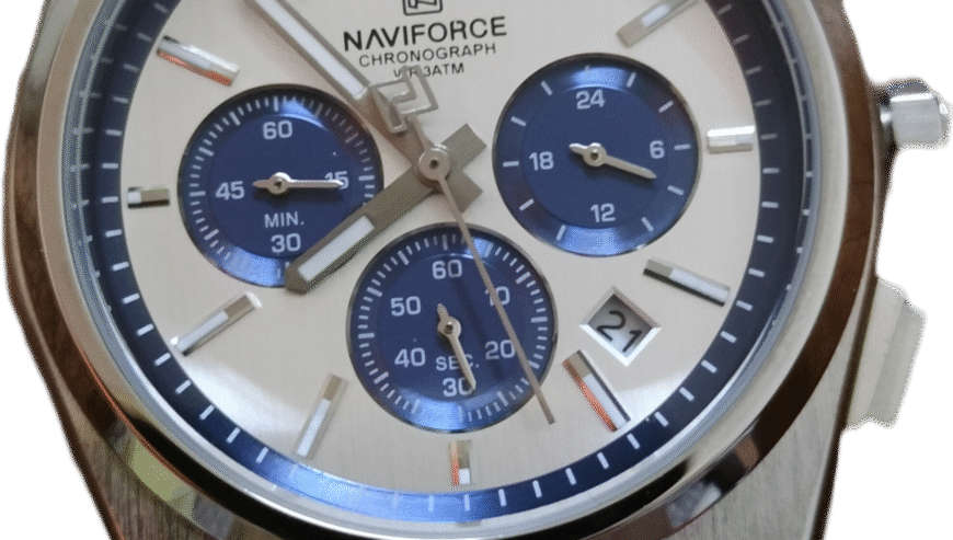Brand new mens original Naviforce chronograph watch for sale