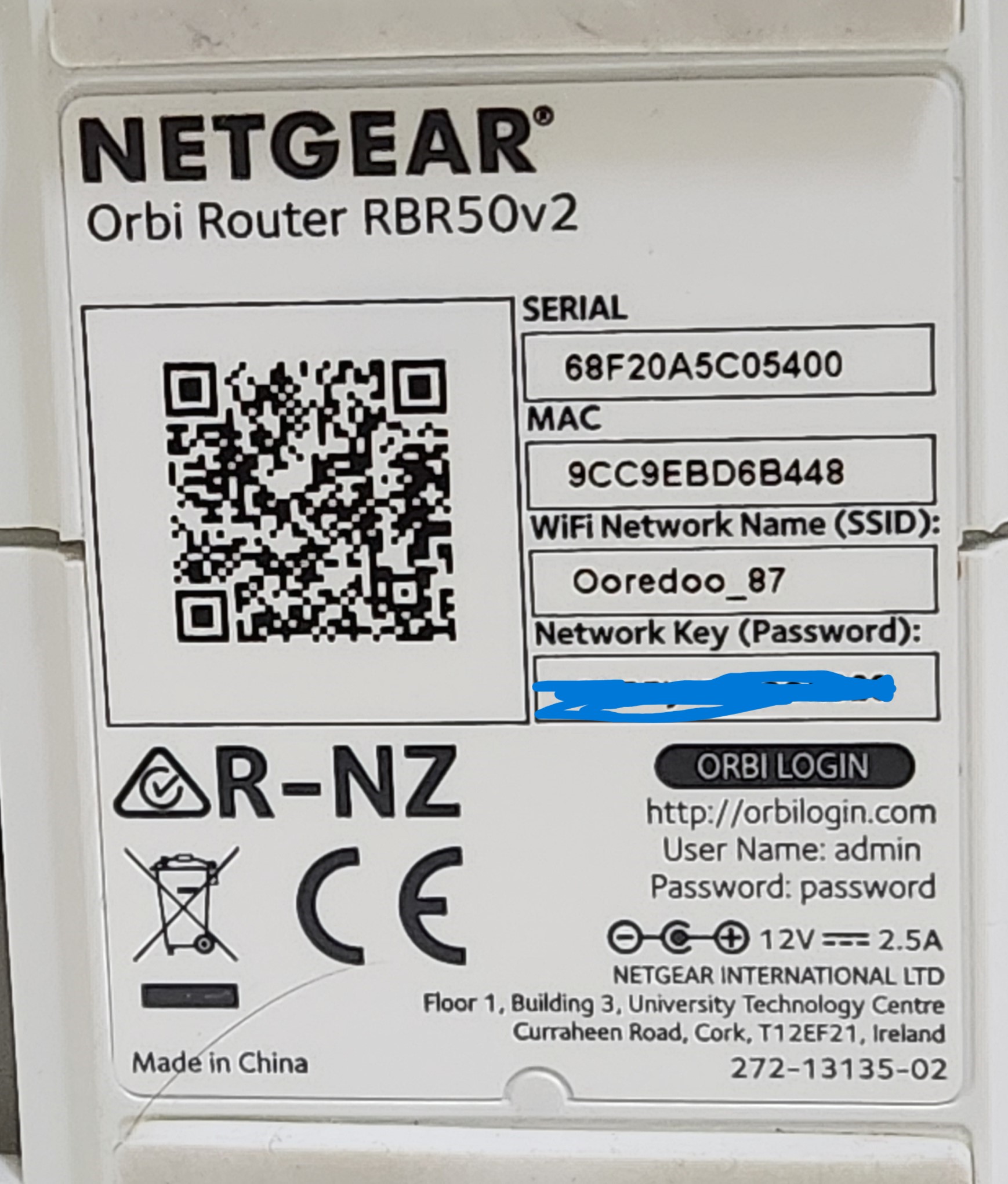 New Netgear Orbi Hub RBR50v2, 3Gbps 5G WiFi Router with all accessories in excellent condition