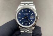 Rolex Datejust Blue Dial 36mm GMF