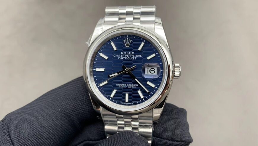 Rolex Datejust Blue Dial 36mm GMF