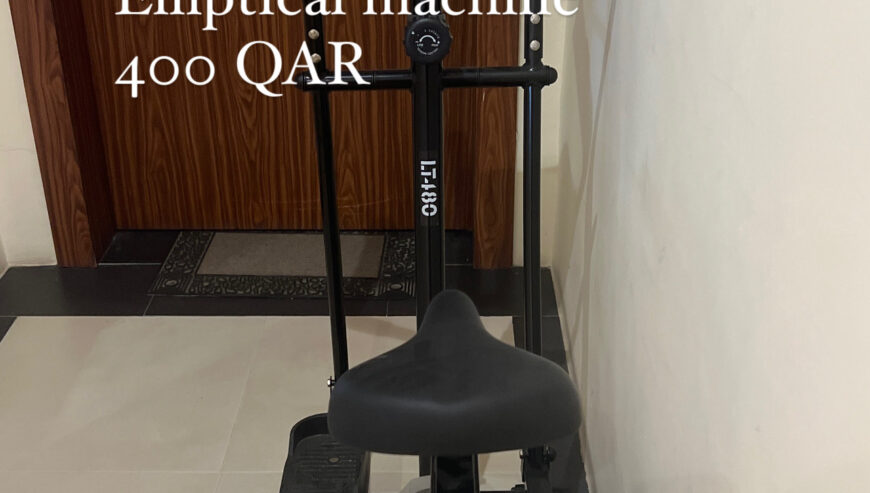 Elliptical machine