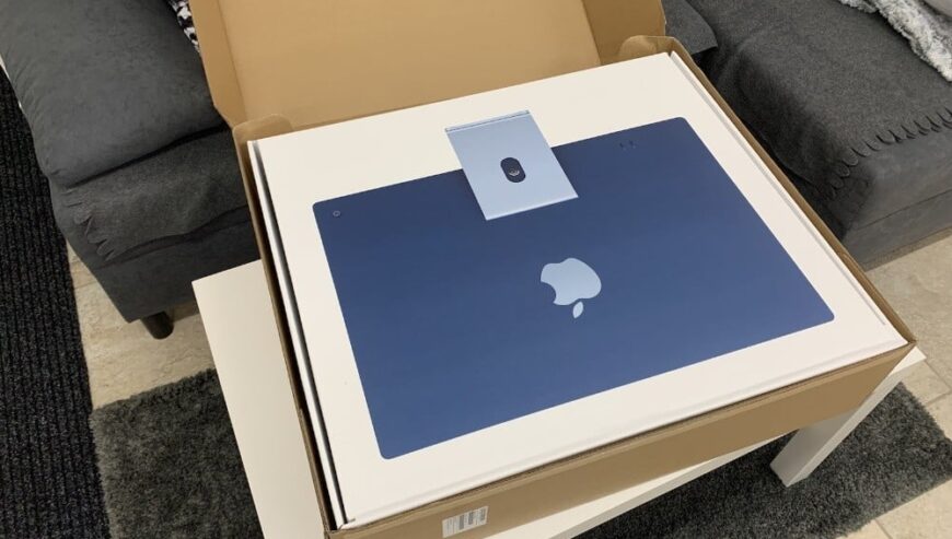 512Gb iMac M3 24inch 4 ports Blue