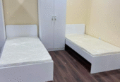 New Wood Bed , Steel bed,Cupboard