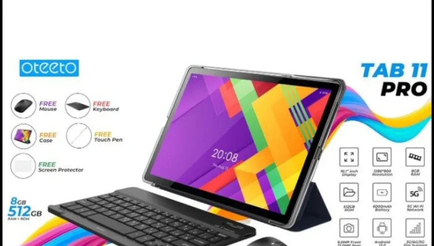 Oteeto Tab 11 Pro 8gb + 512gb