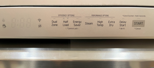 LG Dishwasher with Steam