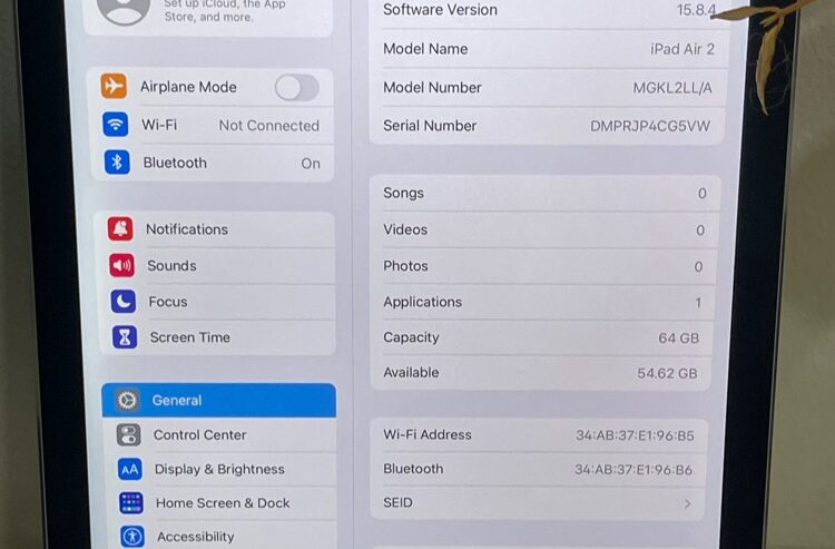 iPad Air 2 64GB