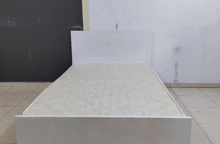 single bed with mattress for sale