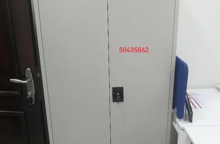 New steel double doors cupboard