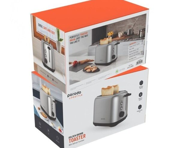 Porodo Golden Brown Toaster