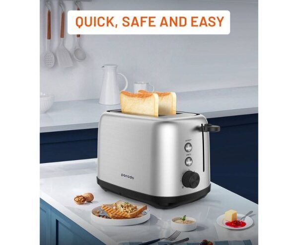Porodo Golden Brown Toaster