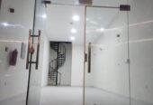 Shops and offices for rent.