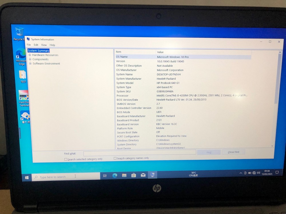 hp640g1. core i5