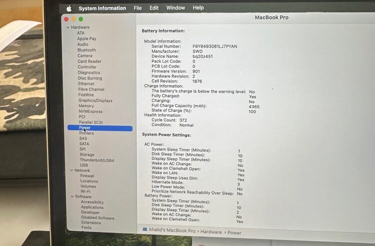 MacBook Pro 2018 i7 16gb 512ssd