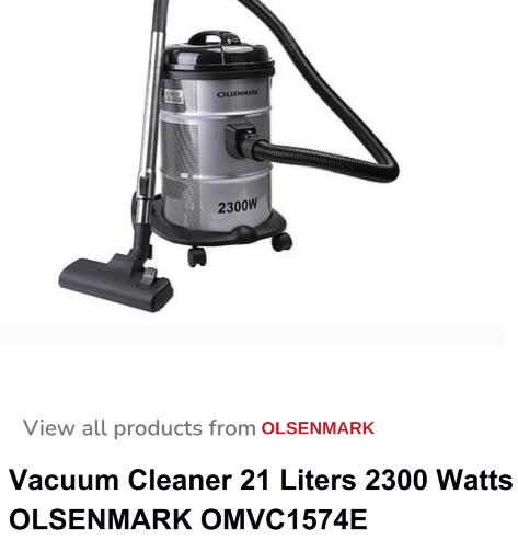 Brand New Vacuum Cleaner