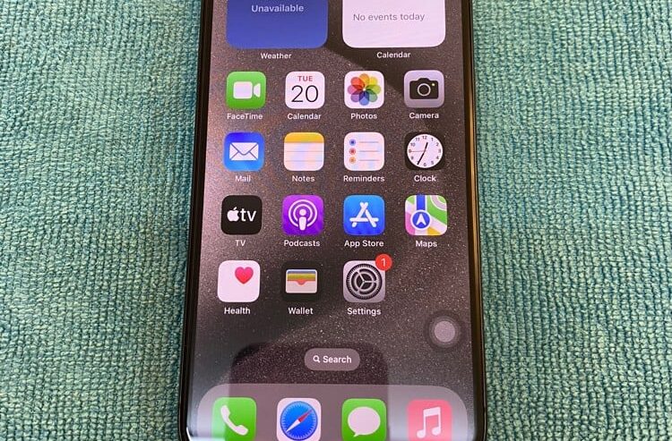 iPhone 15 pro 256gb Black