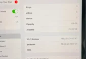 I pad 11 pro 128 gb 2 nd